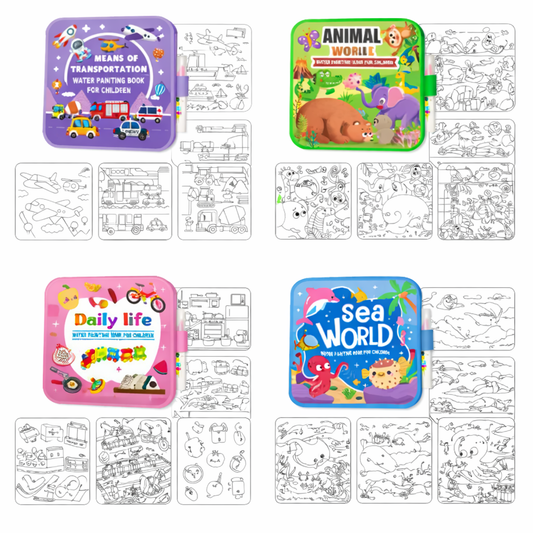 Mokroksiążka™- zestaw 4 książek!