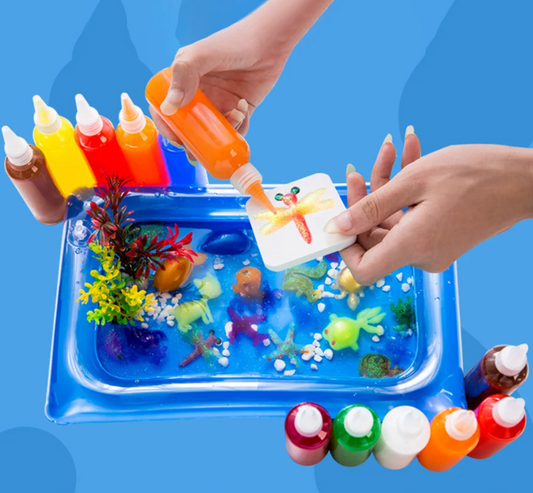 Mokroludki™- zestaw 10 żeli+12 foremek!