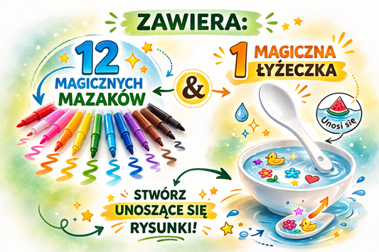 Mokromaziaki™- zestaw 12 mazaków!